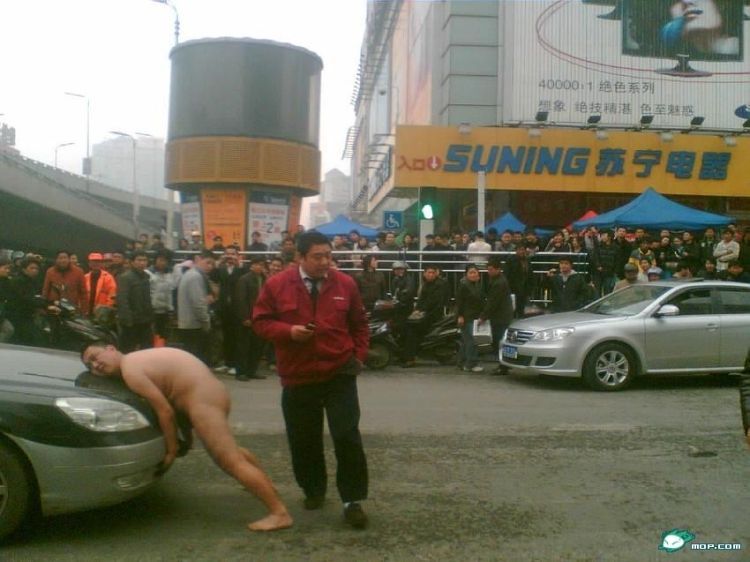 Very unusual naked protest - 08