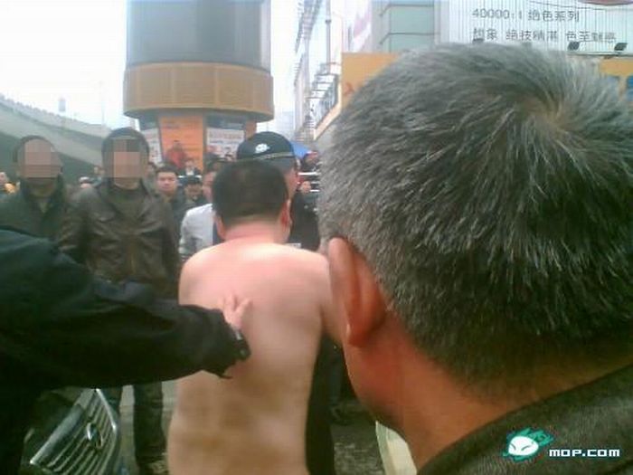 Very unusual naked protest - 13