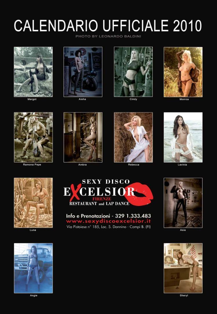 Official Calendar Sexy Disco Excelsior for 2010 - 15