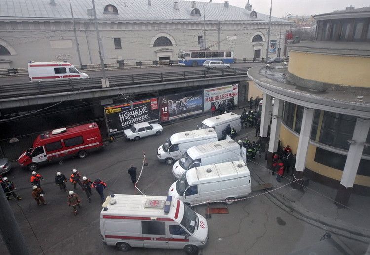 Terrorist attack in Moscow metro - 02