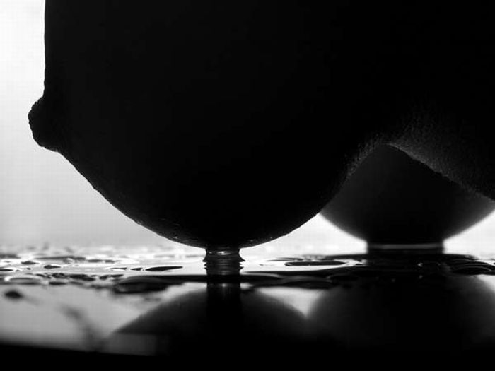 Black and white photos of a naked body by Waclaw Wantuch - 06