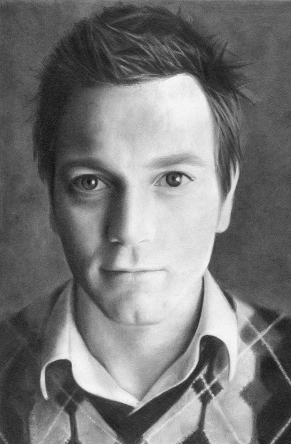 Realistic portraits of celebrities drawn in pencil - 04