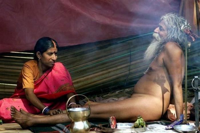 Holy men of India, very colorful characters - 04