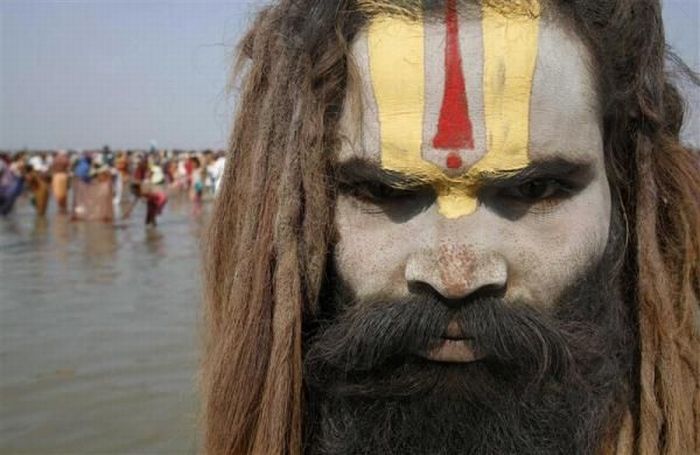 Holy men of India, very colorful characters - 13