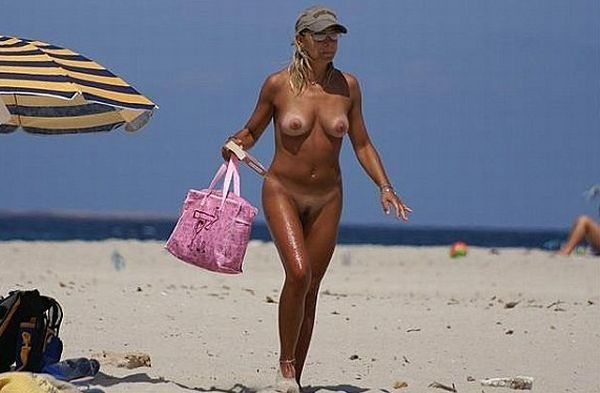 Hot summer and naked girls on the beach - 45