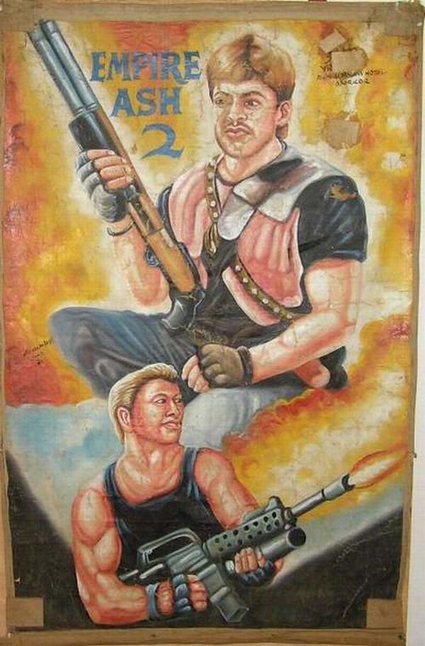 Movie posters from the local Ghana artists - 14