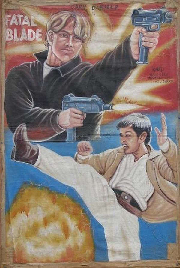 Movie posters from the local Ghana artists - 15