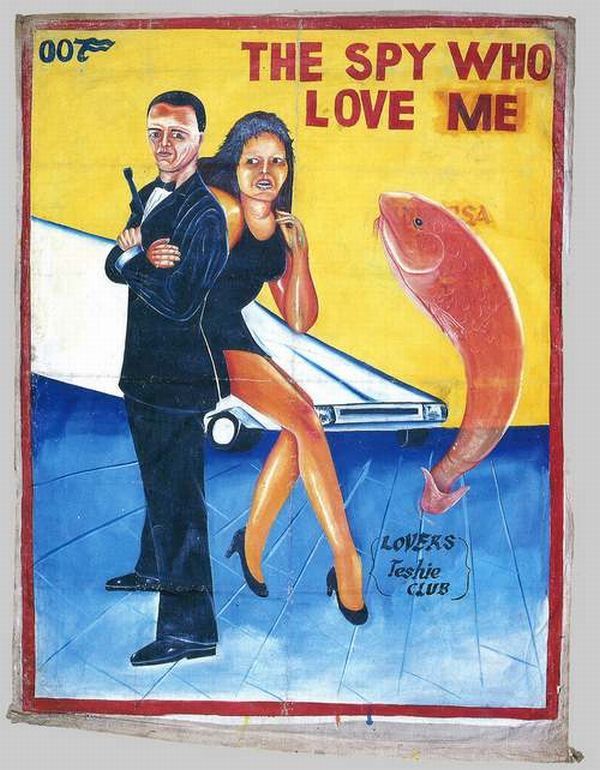 Movie posters from the local Ghana artists - 24