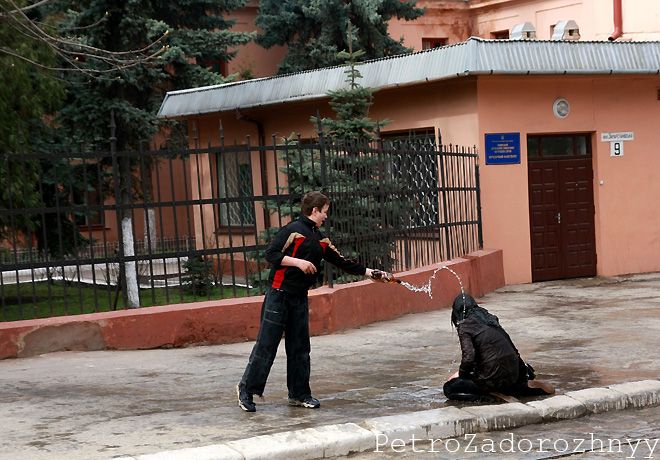 Unusual Ukrainian tradition - Wet Monday - 14