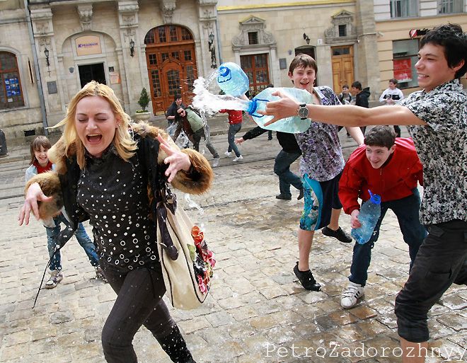 Unusual Ukrainian tradition - Wet Monday - 20