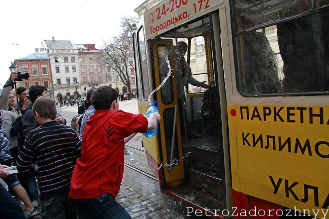 Unusual Ukrainian tradition - Wet Monday - 21