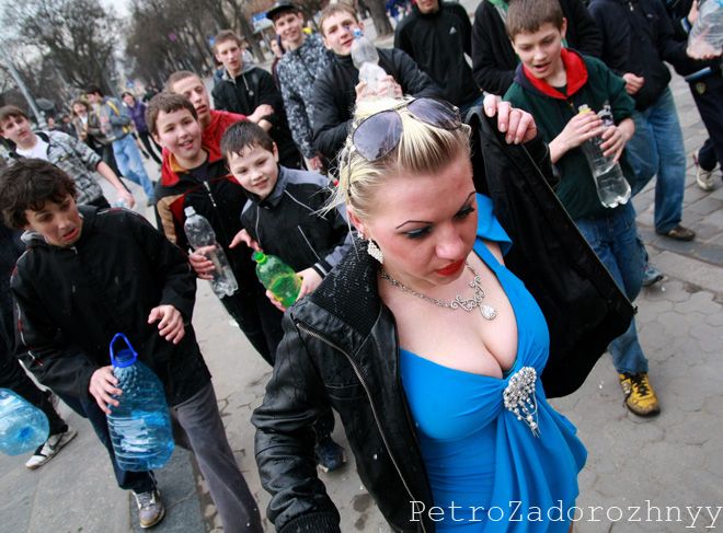 Unusual Ukrainian tradition - Wet Monday - 24