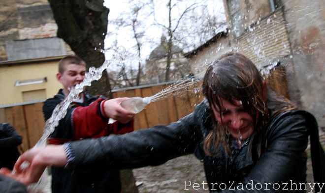 Unusual Ukrainian tradition - Wet Monday - 25