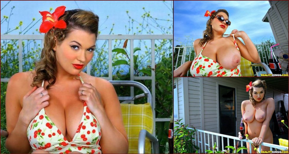 Busty Kassandra in a pin-up style - 11