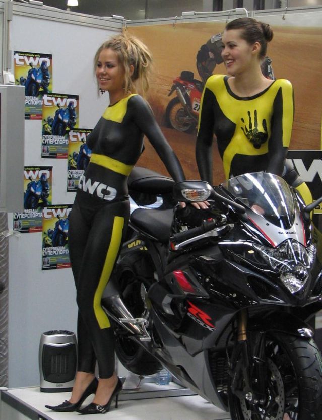 A small selection of hot chicks from a bike show - 12