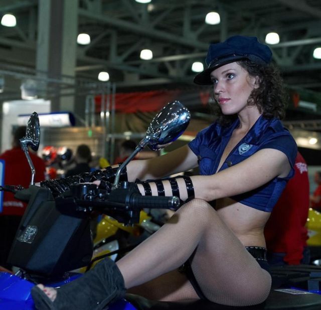 A small selection of hot chicks from a bike show - 19