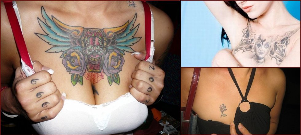 Tattoos on women's breasts – add to the beauty or disfigure it? - 8