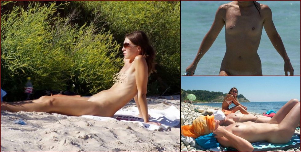 Little tits on nudist beaches - 1