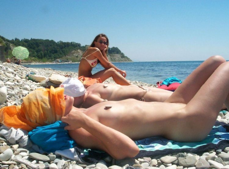 Little tits on nudist beaches - 07