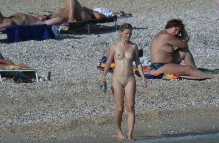 Little tits on nudist beaches - 24