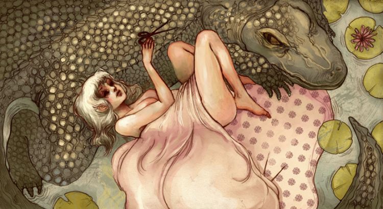 Adult pictures of fairy-tale characters from the artist Chelsea Greene Lewyta - 05