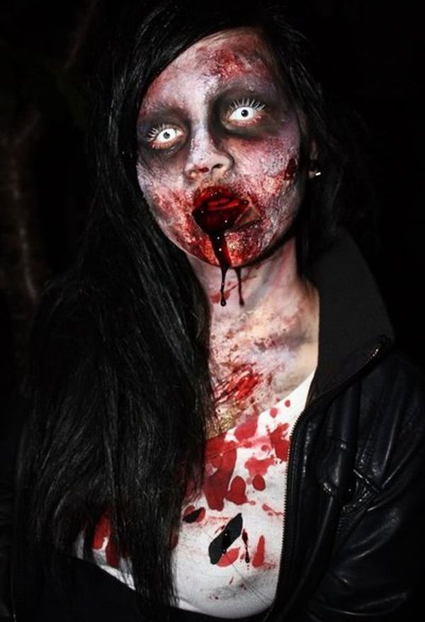 This zombie makeup seems so real that it’s kinda spooky - 07