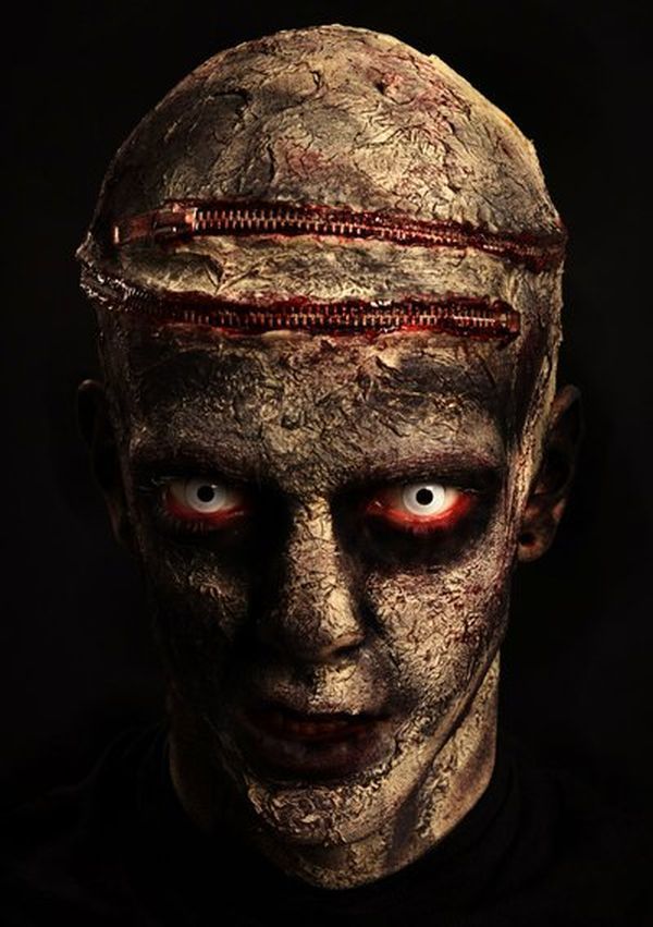 This zombie makeup seems so real that it’s kinda spooky - 08