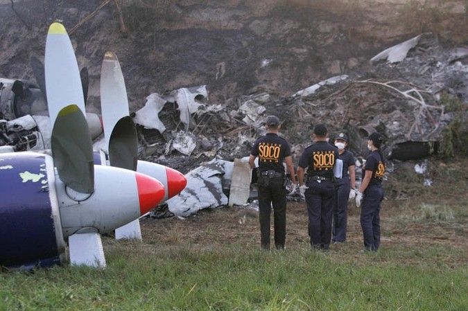 Plane crash in the Philippines - 01