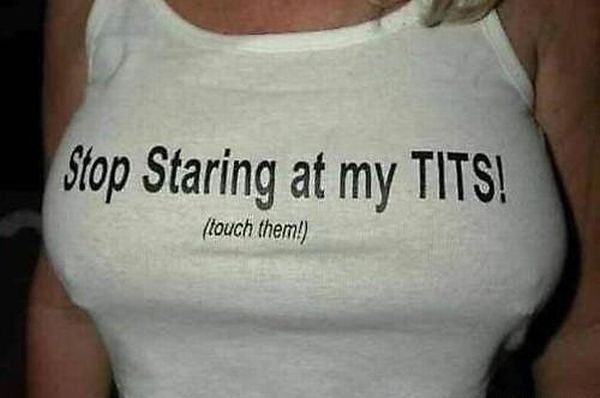 Girls in funny t-shirts - 08