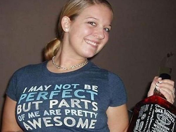 Girls in funny t-shirts - 22