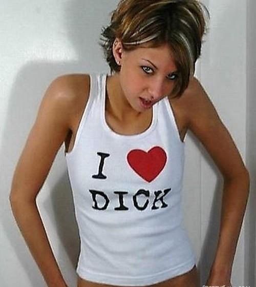 Girls in funny t-shirts - 25