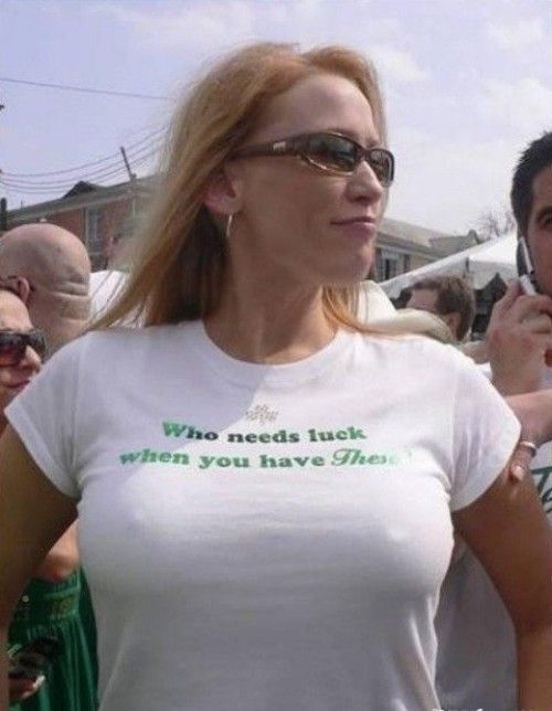 Girls in funny t-shirts - 30