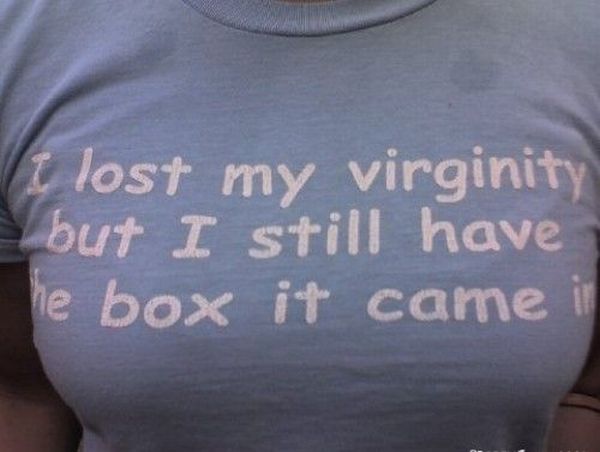 Girls in funny t-shirts - 31