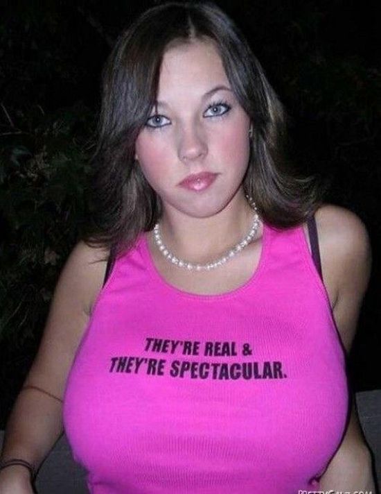 Girls in funny t-shirts - 33