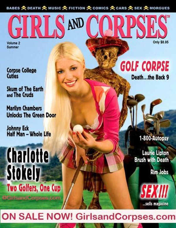 OMG of the Day - Covers of Girls and Corpses magazine - 18