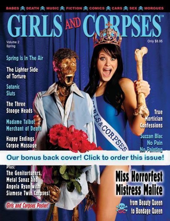 OMG of the Day - Covers of Girls and Corpses magazine - 20