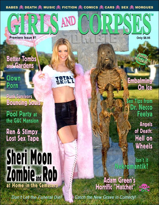OMG of the Day - Covers of Girls and Corpses magazine - 29