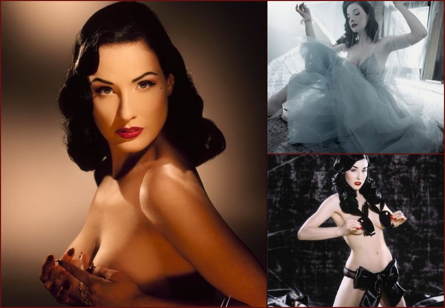 Big collection of erotic photos of burlesque queen Dita von Teese - 12