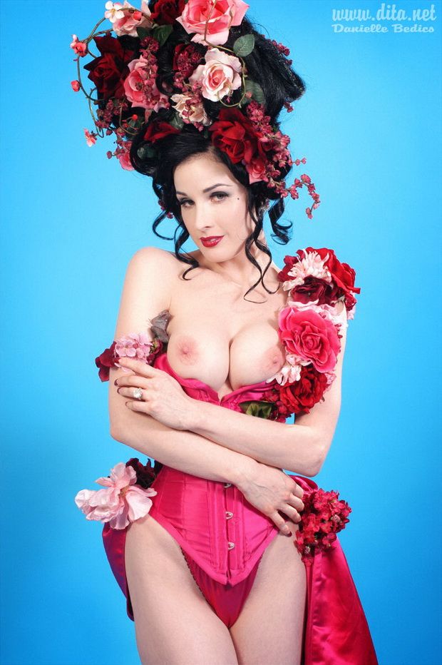 Big collection of erotic photos of burlesque queen Dita von Teese - 03