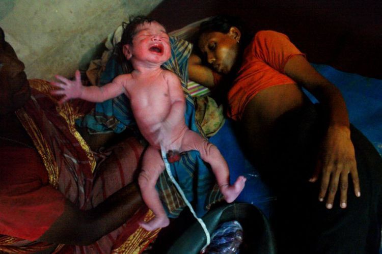Childbirth in slums - 11