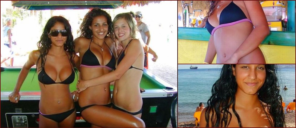 Three Israeli girls in bikini - 22