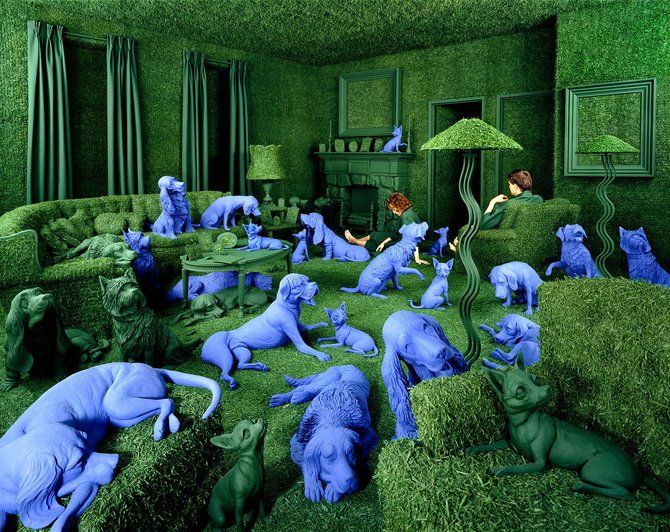 Surreal creativity of photo artist Sandy Skoglund - 11