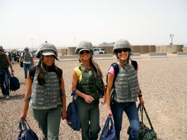 Hot beauties invading Iraq - 08