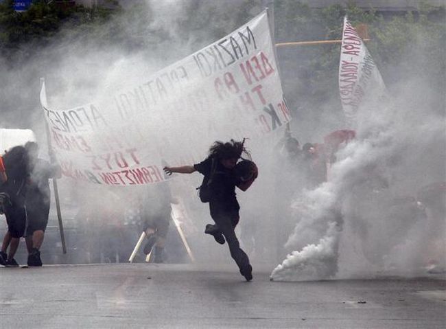 Nationwide strike in Greece - 05