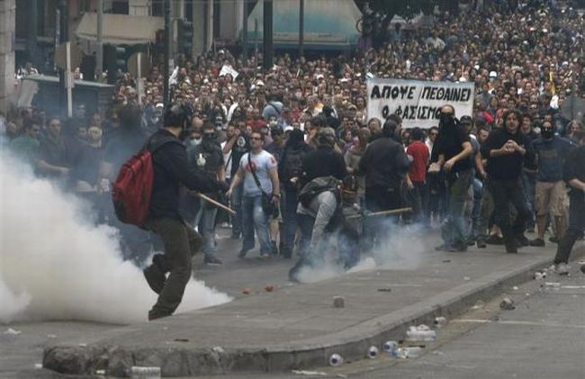 Nationwide strike in Greece - 13