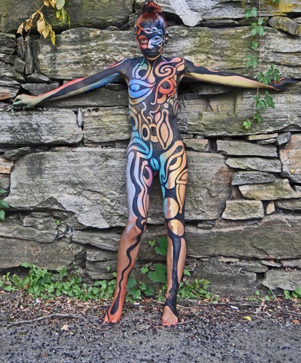 “Live” exhibition from body art artist Andy Golub - 10