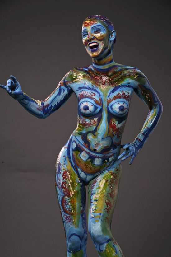 “Live” exhibition from body art artist Andy Golub - 12