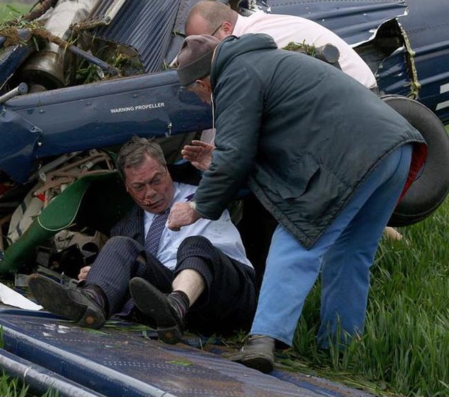 British politician was almost killed in the agitation flight - 19