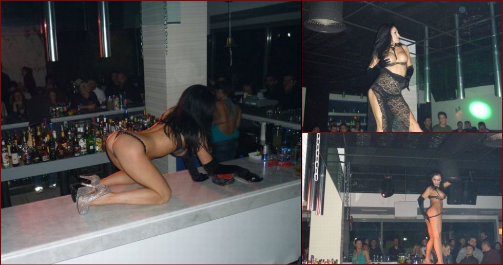 Excellent striptease show in a nightclub - 2