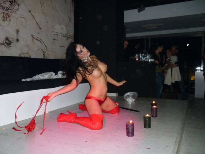 Excellent striptease show in a nightclub - 11